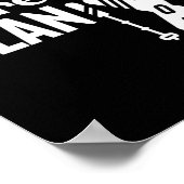 Plan für die Skiausrüstung Poster (Ecke)