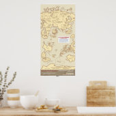 Plan für die soziale Vernetzung 2010 Poster (Küche)