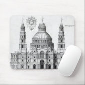 Plan für St Peter, Rom, 1539 Mousepad (Mit Mouse)