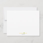 Plan-Geburtstags-Einladung Einladung (Rückseite)