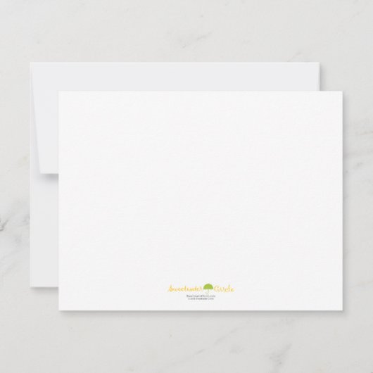 Plan-Geburtstags-Einladung Einladung (Rückseite)