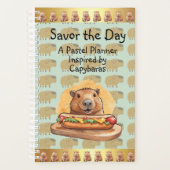Plan Happy, Live Happy: The Capybara Way! Planer (Vorderseite)