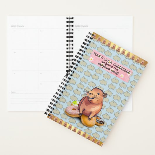 Plan It Like a Cuddlebug: Embrace the Capybara Spi Planer (Anzeige)