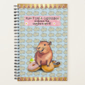 Plan It Like a Cuddlebug: Embrace the Capybara Spi Planer (Vorderseite)