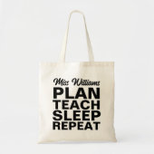 Plan lehren Schlaf wiederholen Tasche für Lehrer (Vorne)