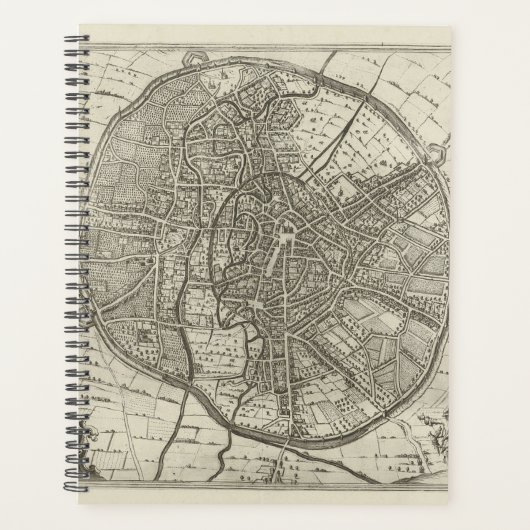 Plan Leuven | 1581 (Gravieren) Planer (Vorderseite)