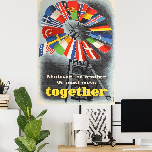 Plan Marshall Poster (Heimbüro)