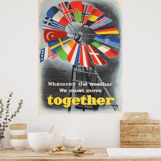 Plan Marshall Poster (Küche)