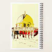 Plan mit dem Ziel: Kuppel des Felsen Reisen Planer (Rückseite)