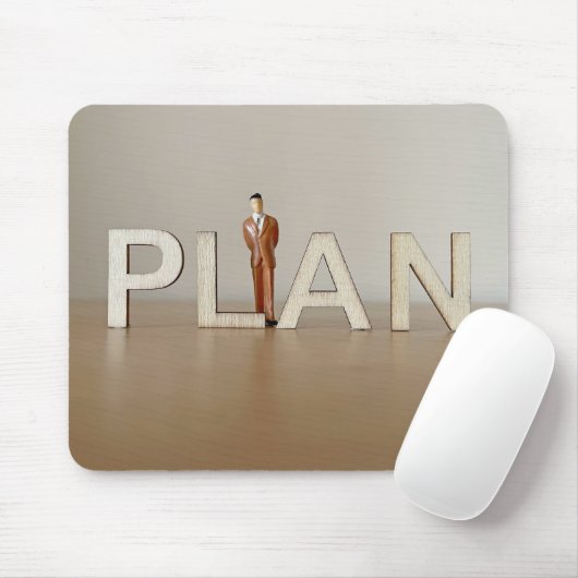 "Plan" Mousepad (Mit Mouse)