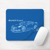 Plan Mousepad Nissan GT-Rs SpecV (Mit Mouse)