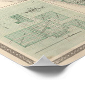 Plan Newburgh, Warrick Co mit Boonville Poster (Ecke)