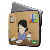 Plan-O-Pooch Laptopschutzhülle (Vorderseite Links)