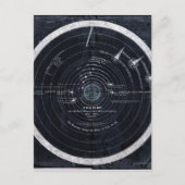 Plan oder Karte des Sonnensystems (Vorderseite)