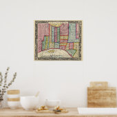 Plan Philadelphia Poster (Küche)