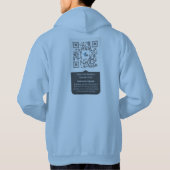 Plan-Sweatshirt Hoodie (Rückseite)