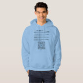 Plan-Sweatshirt Hoodie (Vorne ganz)