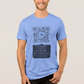 Plan T-shirt Tri-Blend Shirt (Vorderseite)