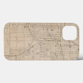 Plan Terre Haute, Vigo Co Case-Mate iPhone Hülle (Rückseite (Horizontal))