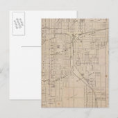 Plan Terre Haute, Vigo Co Postkarte (Vorne/Hinten)