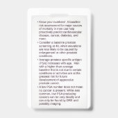 Plan-Veranstaltungsabzeichen Ausweis (Rückseite)
