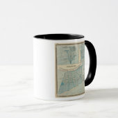 Plan Vincennes, Knox Co mit Sullivan Tasse (VorderseiteRechts)