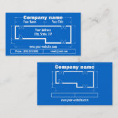 Plan Visitenkarte (Vorne/Hinten)
