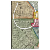 Plan von Baltimore Kleine Geschenktüte (Rückseite)