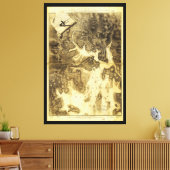 Plan von Boston, von Henry Pelham (1775-1776) Leinwanddruck (Insitu (Wohnzimmer))