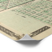 Plan von Brasilien, Clay Co mit Bowling Green Poster (Ecke)