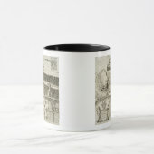 Plan von Edinburgh, Kneipe. durch John-Smith Tasse (Zentrum)