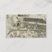 Plan von Edinburgh, Kneipe. durch John-Smith Visitenkarte (Rückseite)