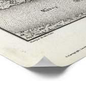 Plan von Fort Baton Rouge Poster (Ecke)