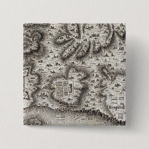 Plan von Fort des Ecores in Margot Button