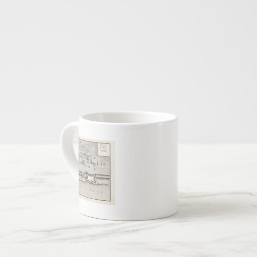 Plan von Fort Erie Espressotasse (Vorderseite Links)