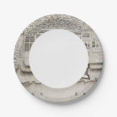 Plan von Fort Erie Pappteller (Vorderseite)