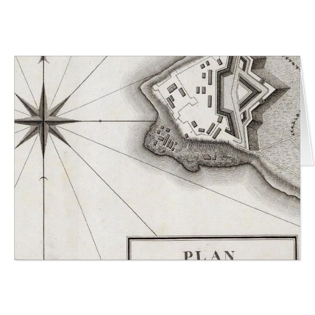 Plan von Fort Niagara (Vorderseite (Horizontal))