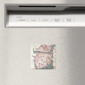 Plan von Konstantinopel Magnet (In Situ (Geschirrspüler))
