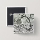 Plan von Lisle, 1736 Button (Vorne & Hinten)
