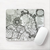 Plan von Lisle, 1736 Mousepad (Mit Mouse)