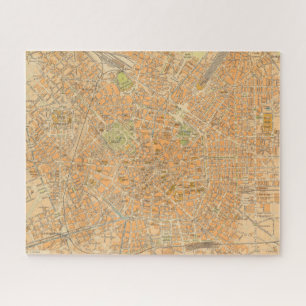 Plan von Mailand - Karte von Mailand, Italien Puzzle