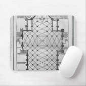 Plan von Mailand-Kathedrale Mousepad (Mit Mouse)