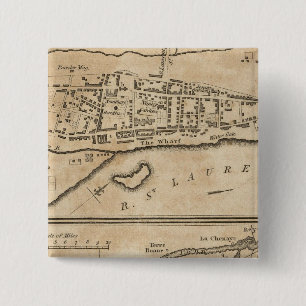 Plan von Montreal, mit einer Karte der Inseln Button