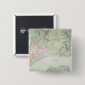 Plan von New York, 1776 Button (Vorne & Hinten)