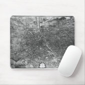 Plan von Paris, bekannt als 'Plan de Turgot' Mousepad (Mit Mouse)