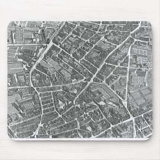 Plan von Paris Mousepad (Vorne)
