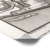 Plan von St. Lewis Poster (Ecke)