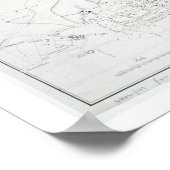 Plan von Sydney mit Pyrmont, New South Wales, Poster (Ecke)