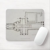Plan von Westminster Abbey, überziehen 1 von Mousepad (Mit Mouse)