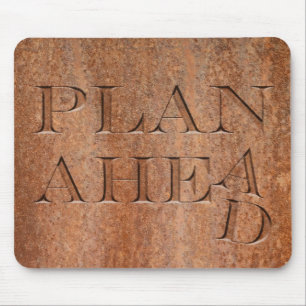 Plan voran mousepad